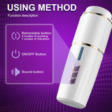 Kimi Masturbador Con Movimiento Telescópico Y Rotación