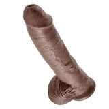 King Cock - 10 Pene Realistico Marron 26.5 Cm