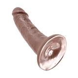 King Cock 6" Pene Marrón 15.2 Cm
