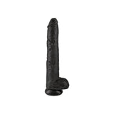 King Cock - Pene Realistico Con Testiculos 30.5 Cm Negro