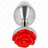 Kink - Plug Anal Rosa Roja Talla L