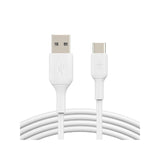 Kit 5 Unidades Cable Usb 3.0 Usb-C Macho A Usb-C Macho Nortess 2 Metro Color Blanco