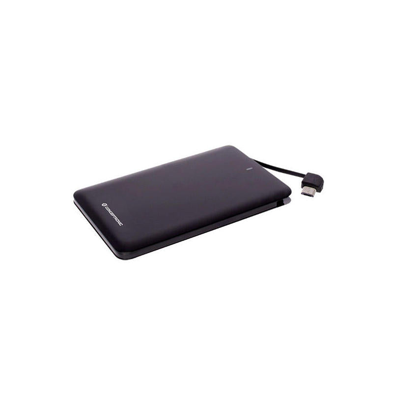 Kit 5 Unidades Powerbank Conceptronic 4.000mah Dual Conector Microusb / Iphone Color Negro