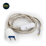 Kit Cordon 2x75mm 120 + 80cm 2m Algodon