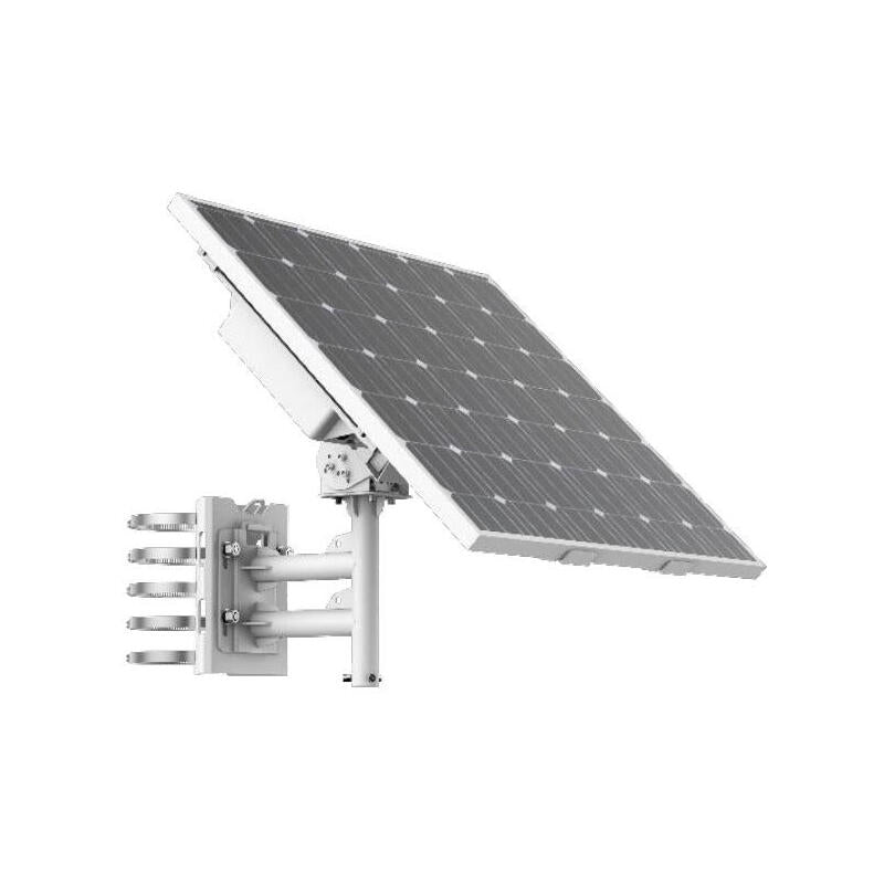Kit De Energía Solar Panel 80w + Batería 360wh Hikvision