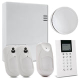 Kit De Lightsys Air Con Módulo 4g + 2 X Detector Eyewave Con Cámara + Detector Iwave Antimascotas + Sirena Interior + Teclado Panda