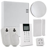Kit De Lightsys Air Con Módulo 4g + Mando Remoto Panda + 2 X Detector Eyewave Con Cámara + Contacto Magnético Slim + Sirena Interior + Teclado Panda