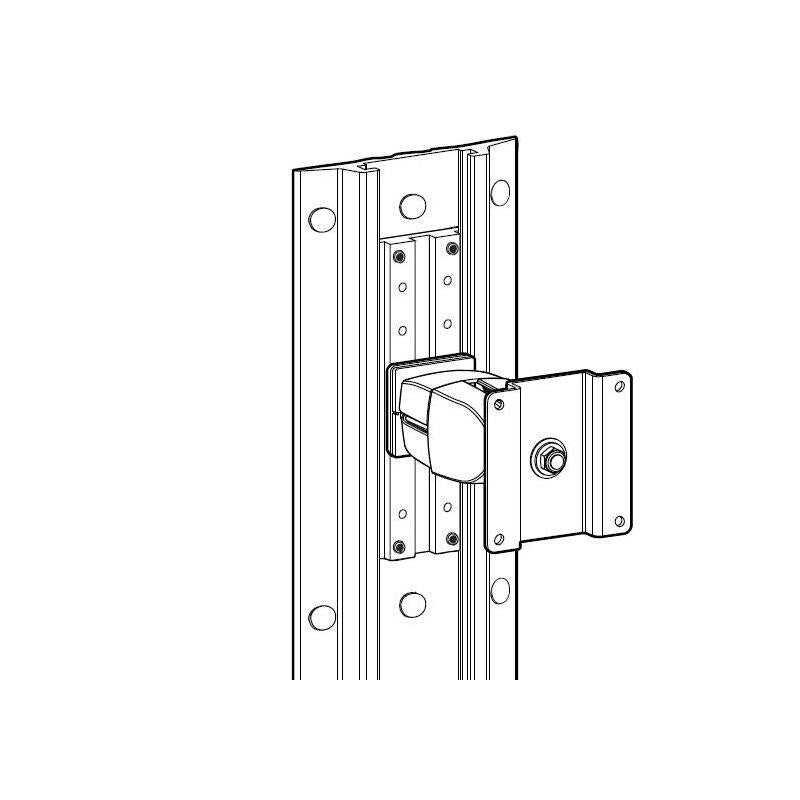 Kit De Montaje Ergotron Para Carril De Aluminio, Montaje/Montaje De Aluminio 97-091