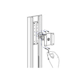 Kit De Montaje Ergotron Para Carril De Aluminio, Montaje/Montaje De Aluminio 97-091