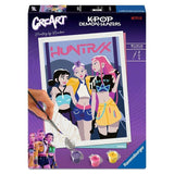 Kit De Pintura Creart Kpop Demon Hunters