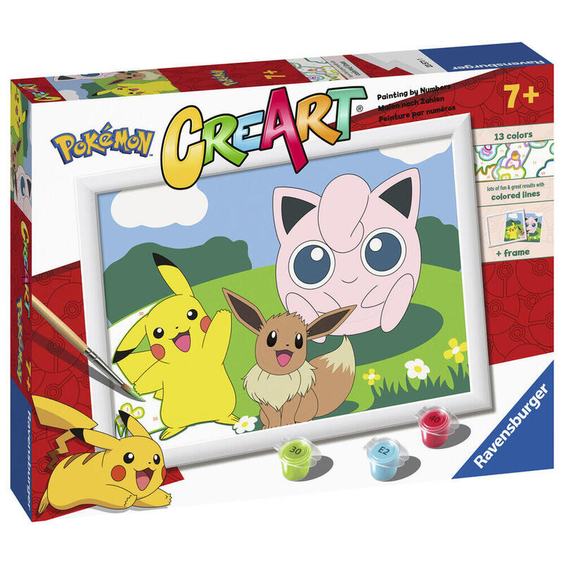 Kit De Pintura Creart Pokemon