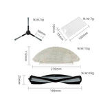 Kit De Recambios Para Aspirador Viomi Alpha 2 Pro V5 Pro V5