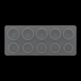 Kit De Tallas Even Realities R1 Size Set Plástico 10 Plantillas