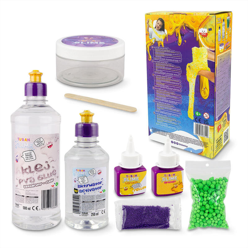 Kit Diy Sensory Slime 6w1