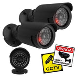 Kit Dos Atrap Kamer Tubowych Ir1800 Bt Diody Ir Led, Zasilanie 2xaa, Negro, Abs