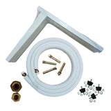 Kit Fijacion A Pared Aa, Tubo+Escuadras+Silentblocks+Tornilleria Htw-Sk3m1438-Est2 Htw