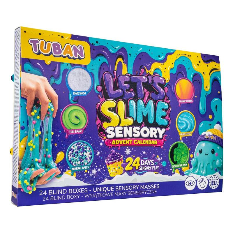 Kit Kalendarz Adwentowy Lets Slime
