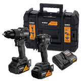 Kit Mclaren Xr 18 V, Taladro Percutor Dcd86 + Atornillador Impacto Dcf86 + 2 Baterías 5 Ah + Cargador