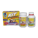 Kit Mini Piscinas: Cloro 500 G + Antialgas 500 Ml
