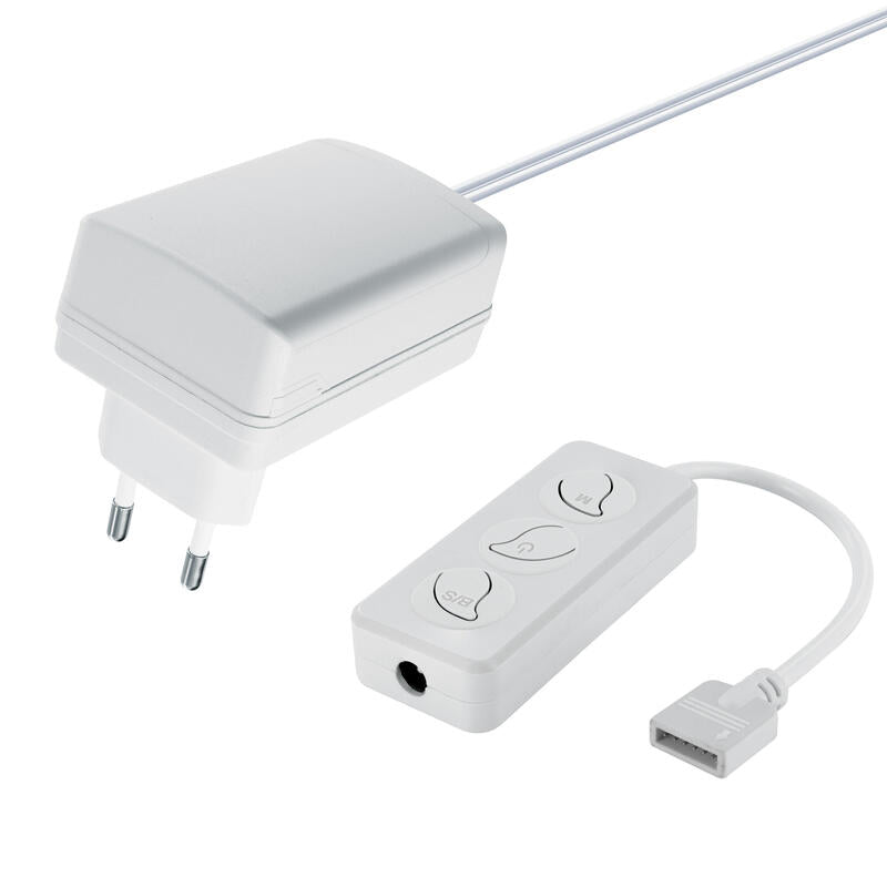 Kit Muvit Io Controlador Wifi + Transformador Para Tiras Led