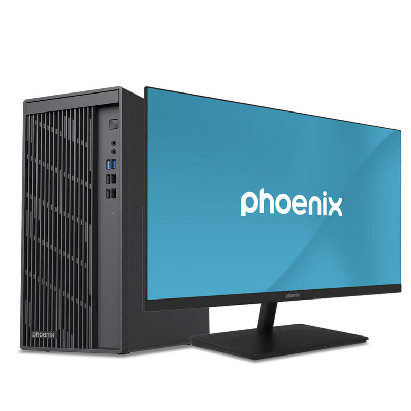Kit Ordenador Phoenix Core I3 16gb 1tb W11pro + Monitor Prisma 24 "