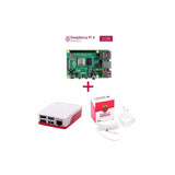 Kit Raspberry Pi 4 2gb + Caja Blanca Alimentación Blanca