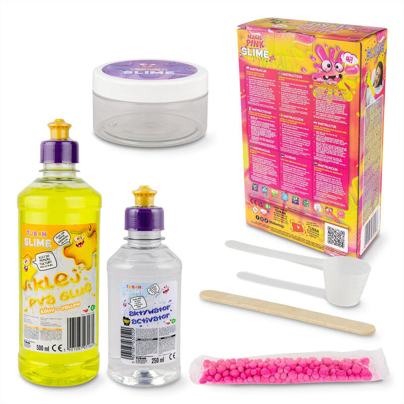 Kit Slime Diy Magic Pink Xl