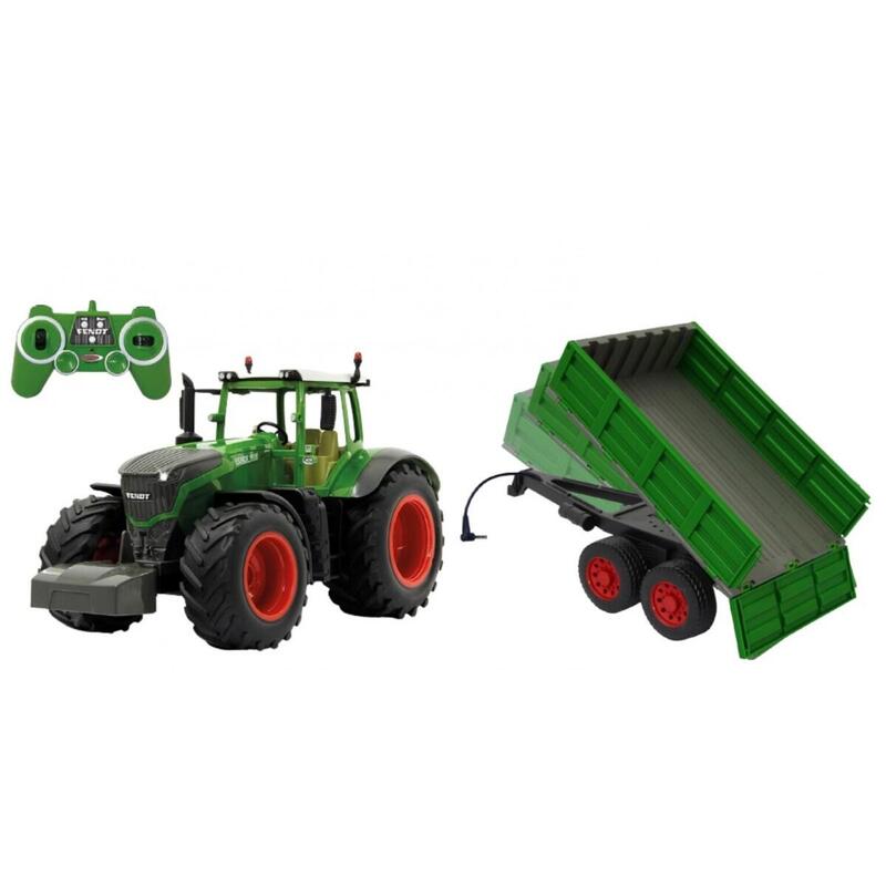 Kit Tractor Fendt 1050 Rc 1:16 Con Zdalnie Sterowana Przyczepa Jamara