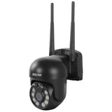 Kit Videovigilancia Ip Escam Wnk614 Wifi 3mp 4 Cámaras