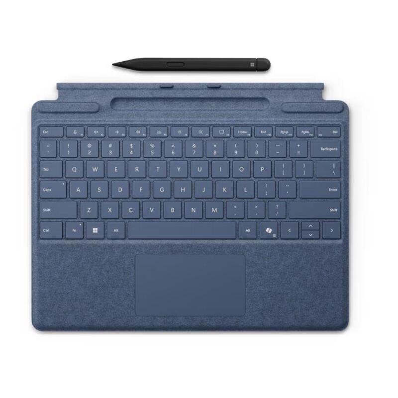 Klawiatura Ms Surface Pro Z Cienkim Piórem Szafirowa