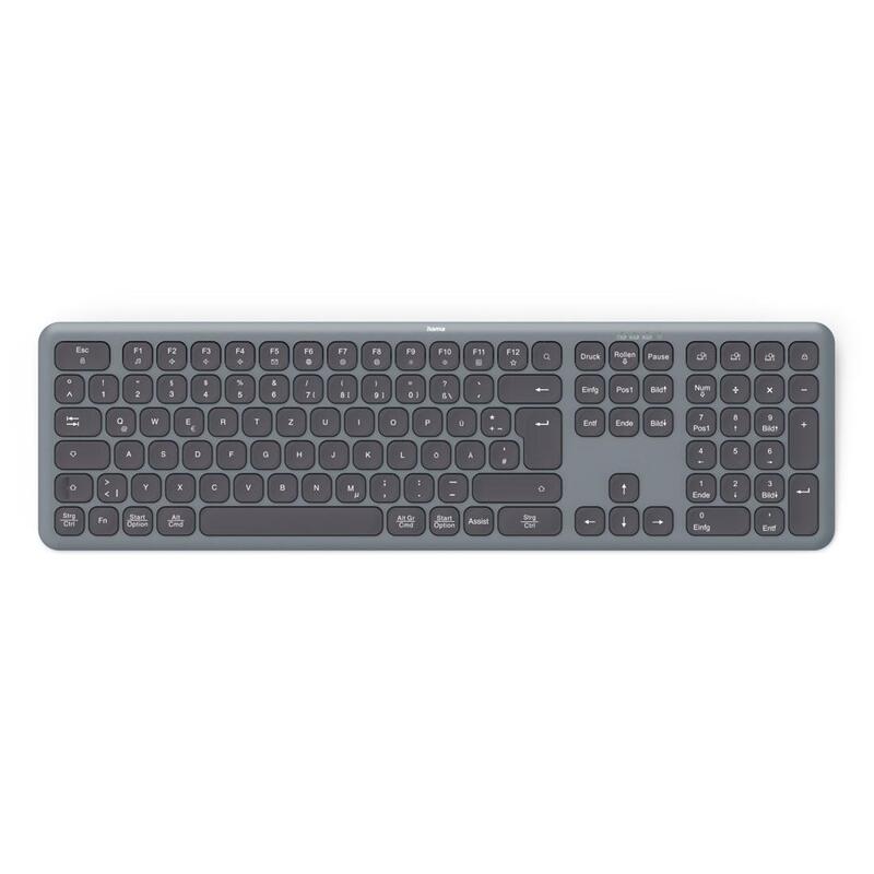 Klawiatura Wk-550 Multi Device Czarno-Szara