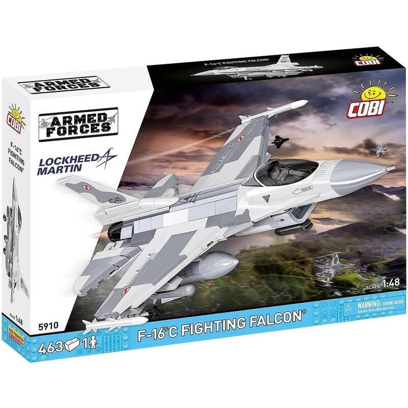 Klocki F-16c Fighting Falcon 463 Klocków