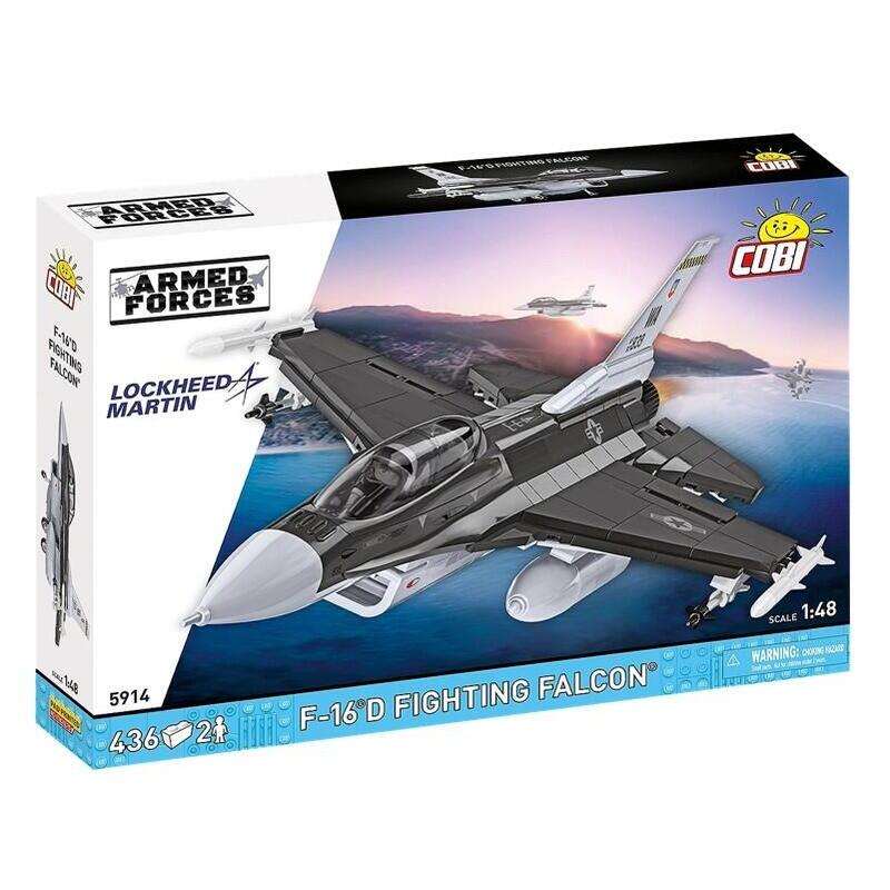 Klocki F-16d Fighting Falcon 436 Elementow