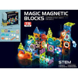 Klocki Magnetyczne Swiecace 75 Elementów