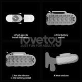 Knights Ring Funda Para El Pene Y Estimulador Spiral