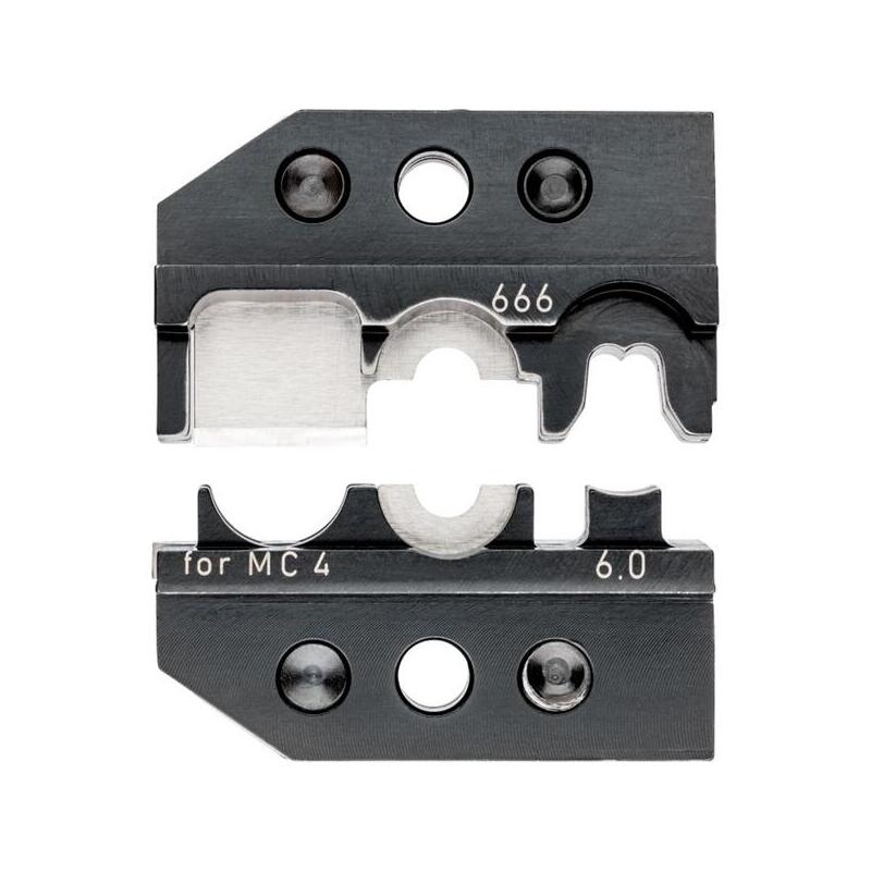Inserto De Crima Knipex Para Conectores Solares Mc4 (6 Mm²), Crimpzange Para Alicates De Alicates De Knipex System No. 97 43 Xx 97 49 66 6