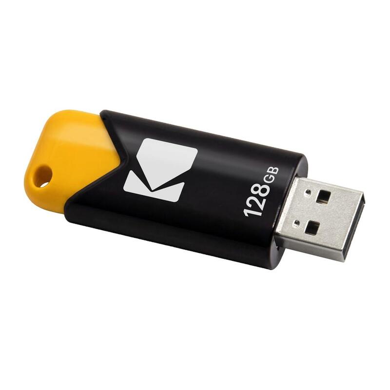 Kodak Unidad Flash Usb 3.2 De 128 Gb - Serie B110s - Hasta 100 Mb/S, Sin Tapa