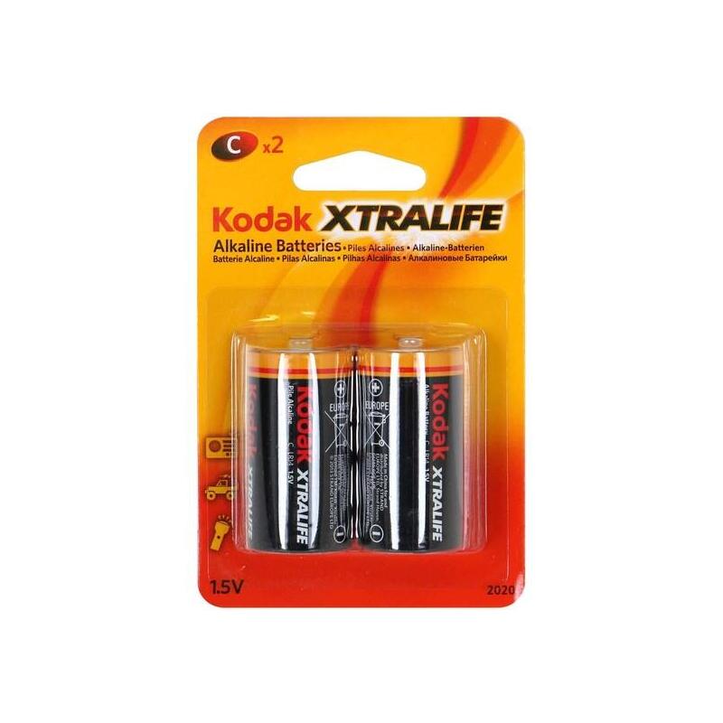 Kodak Xtralife Pila Alcalina C Lr14 Blister*2