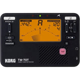 Korg Tm-70t - Afinador Con Metrónomo, Negro