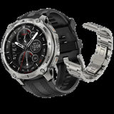 Kospet Tank T4 Special Edition Smartwatch 1,43" Amoled 15 Días Gps 10 Atm Silver - Desprecintado