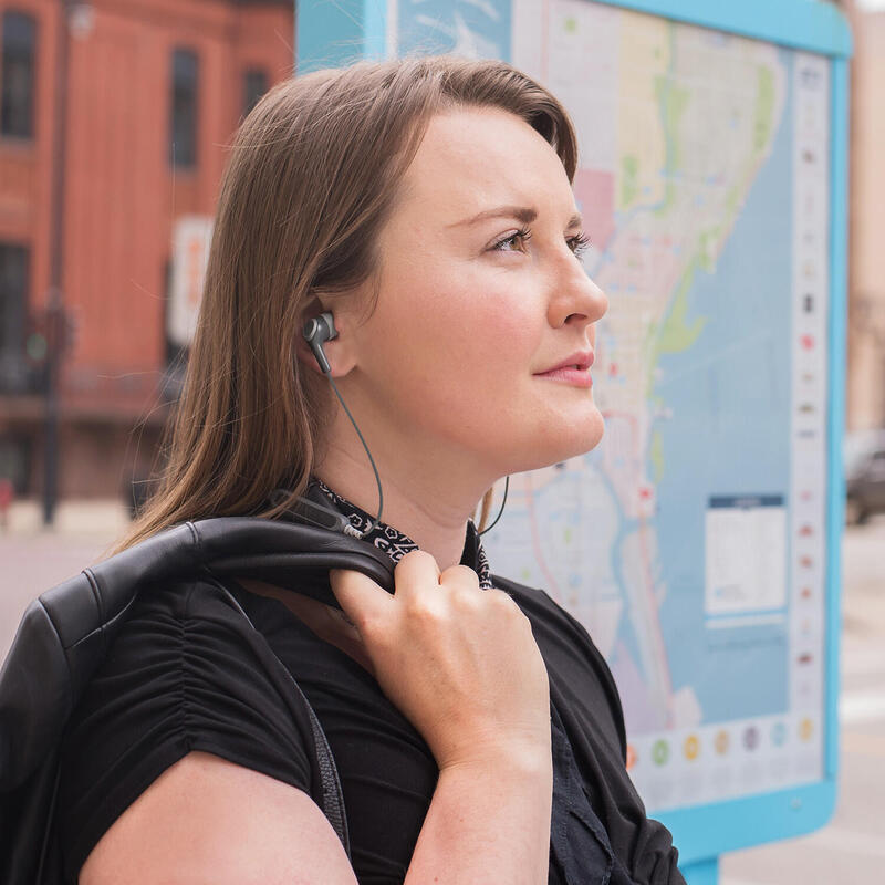 Koss Bt115i Headphones, In-Ear, Wireless, Microphone, Black Grey