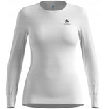 Koszulka Damska Odlo Bl Top Crew Neck L/S Active Warm Eco Roz. M Biala