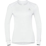Koszulka Damska Odlo Bl Top Crew Neck L/S Active Warm Eco Roz. S Biala