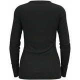 Koszulka Damska Odlo Bl Top Crew Neck L/S Merino 200 Roz. S Negro
