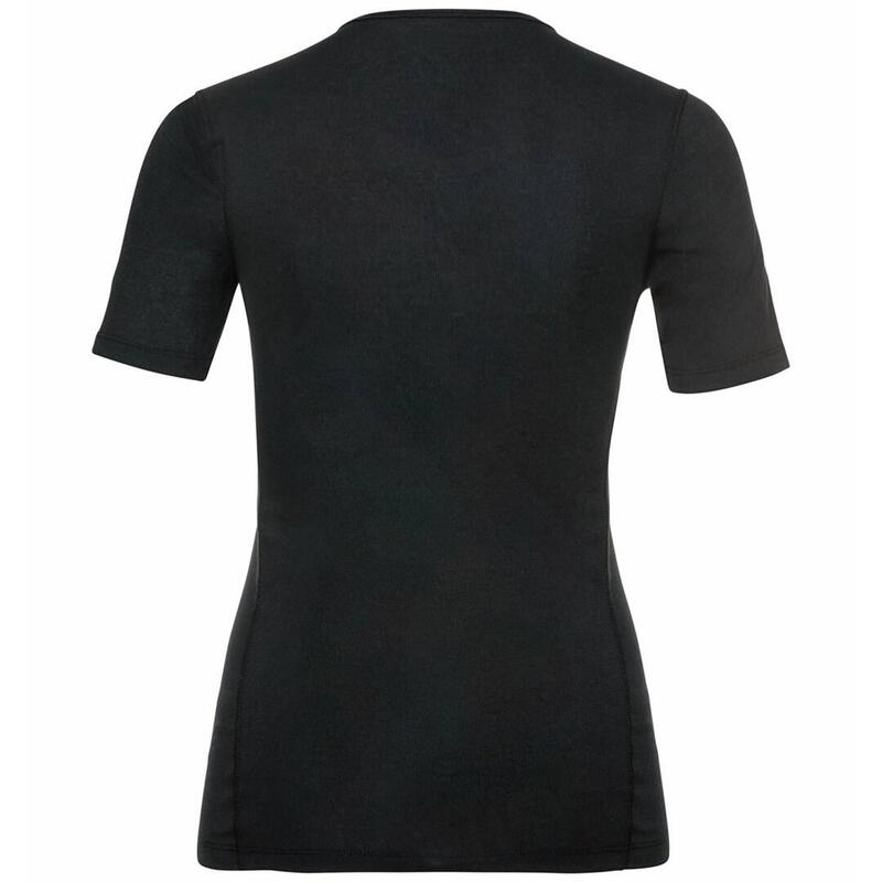 Koszulka Damska Odlo Bl Top Crew Neck S/S Active Warm Eco Roz. M Negro