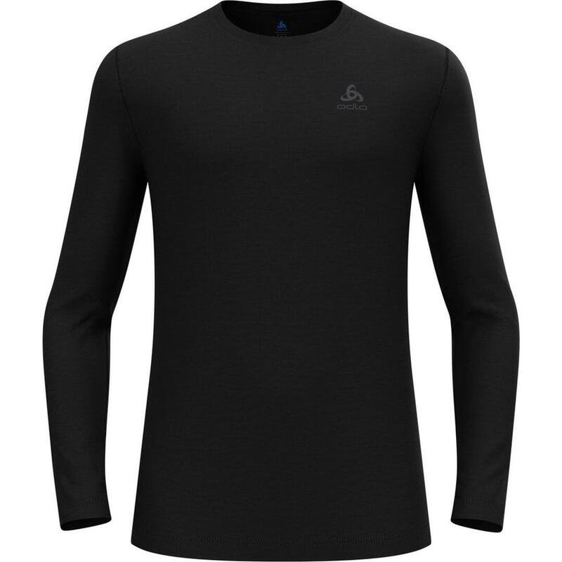 Koszulka Meska Odlo Merino 160 Bl Top Crew Neck L/S Roz. L Negro