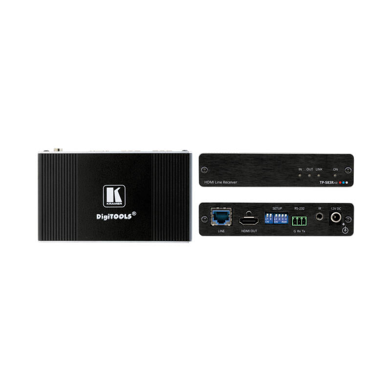 Kramer Electronics Tp-583rxr Receptor Av Negro