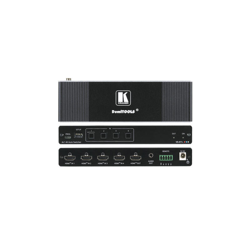 Kramer Selector Vs-411x Automático 4k Hdr Hdmi 4x1