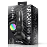 Krax Plug Anal Con Vibración, Thrusting Y Luz Led Con Control Remoto