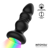 Krax Plug Anal Con Vibración, Thrusting Y Luz Led Con Control Remoto